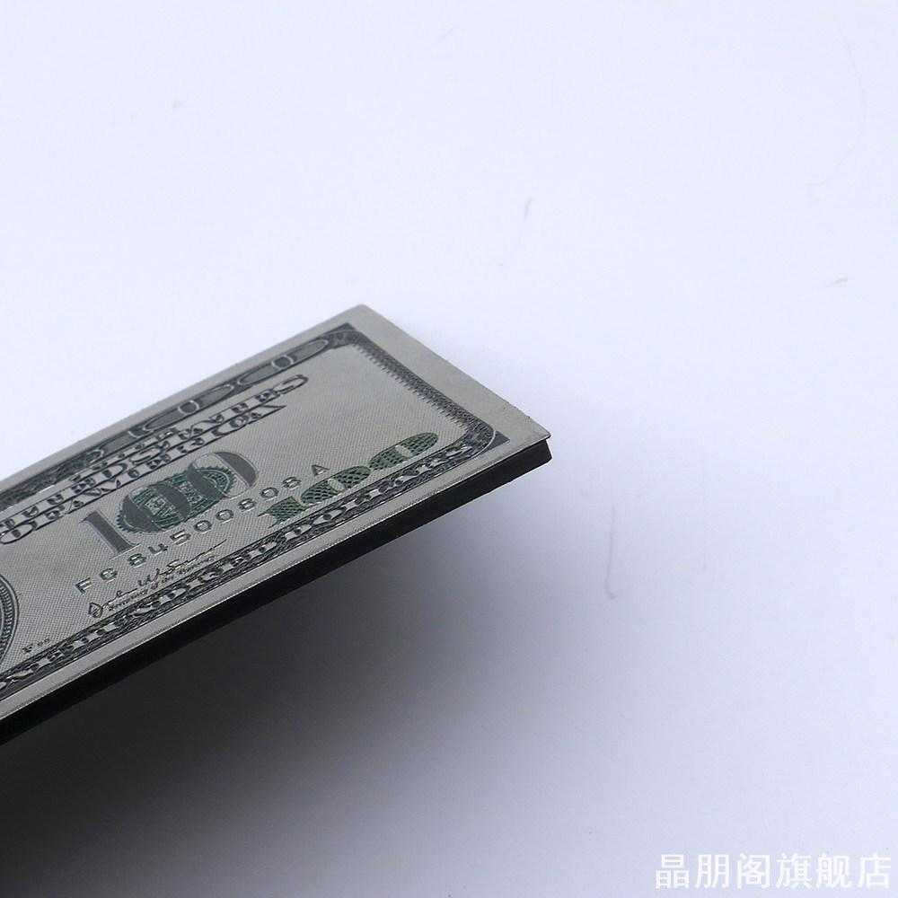 美式钱币金属浮雕冰箱贴美元钞票磁贴办公室墙面打卡装饰小物