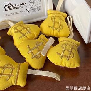 ins风寓意钱袋子挂件~包包钥匙扣创意小众装饰汽车书包挂件