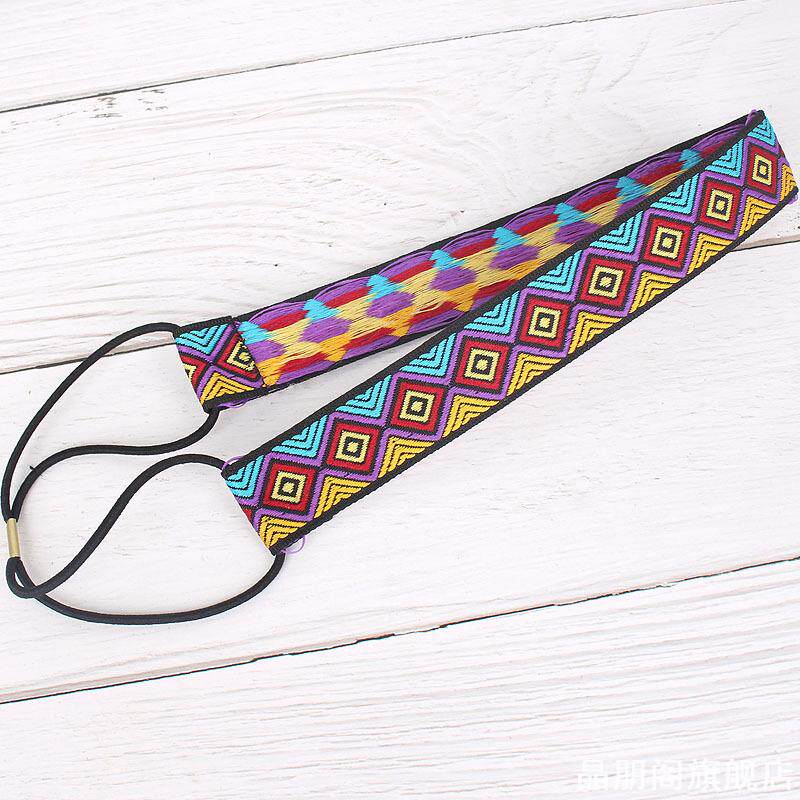 印第安尼泊尔民族风蒙古藏式异域宽发带弹力头带男女儿童表演走秀