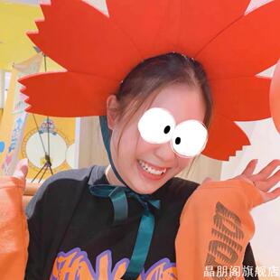 运动会入场头饰运动会氛围道具韩式ins风儿童太阳花头饰运动会道