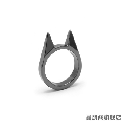 双指扣防身用品超萌铁猫小猫指扣