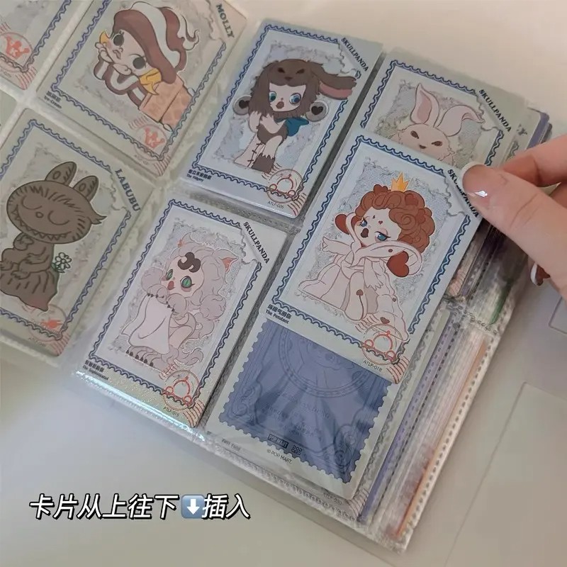 适用于卡内本卡系列卡片收纳册拉布卡片内页labubu大容量集收藏