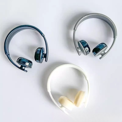 BJD奶茶店拍摄娃用耳机玩具塑料配件适用滑板彩色ob24p20ymy25