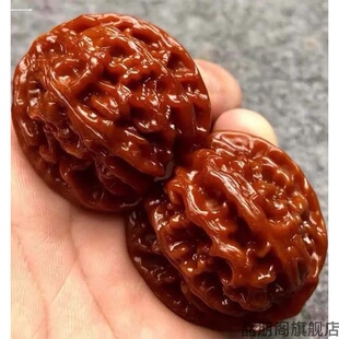 文玩核桃狮子头涞水麻核桃把玩手盘虎头麻核桃产地