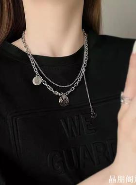 儿童项链男孩女孩美式hiphop高级感男童个性穿搭女童嘻哈街舞配饰