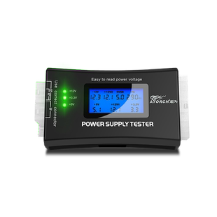 炬为电脑主机atx电源测试器维修工具多功能仪表故障数字检测仪器