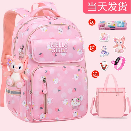 Водонепроницаемый детский школьный рюкзак со сниженной нагрузкой, защита позвоночника