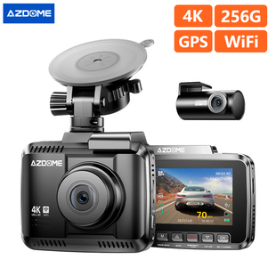 AZDOME GS63H Pro 4K UHD Dash Cam 1080P Rear Camera BT GPS