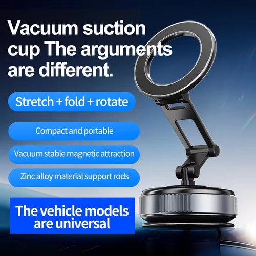 Suction Cup Mobile Phone Magnetic Holder for iPhone Samsung