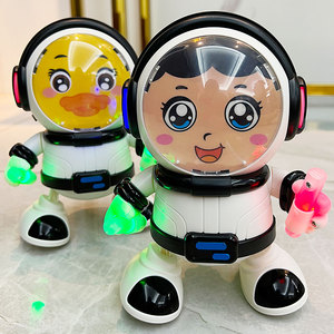 会唱歌跳舞的电动机器人音乐玩具