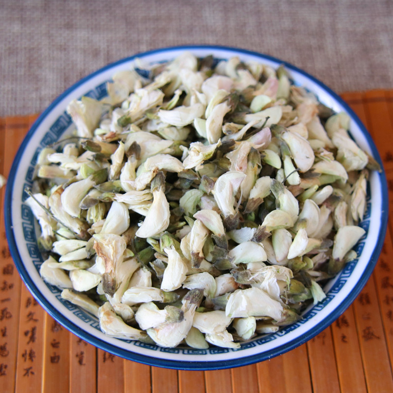 新 洋槐花 野生干槐花 500g 新鲜槐花茶 河南特产脱水干货 杨槐花