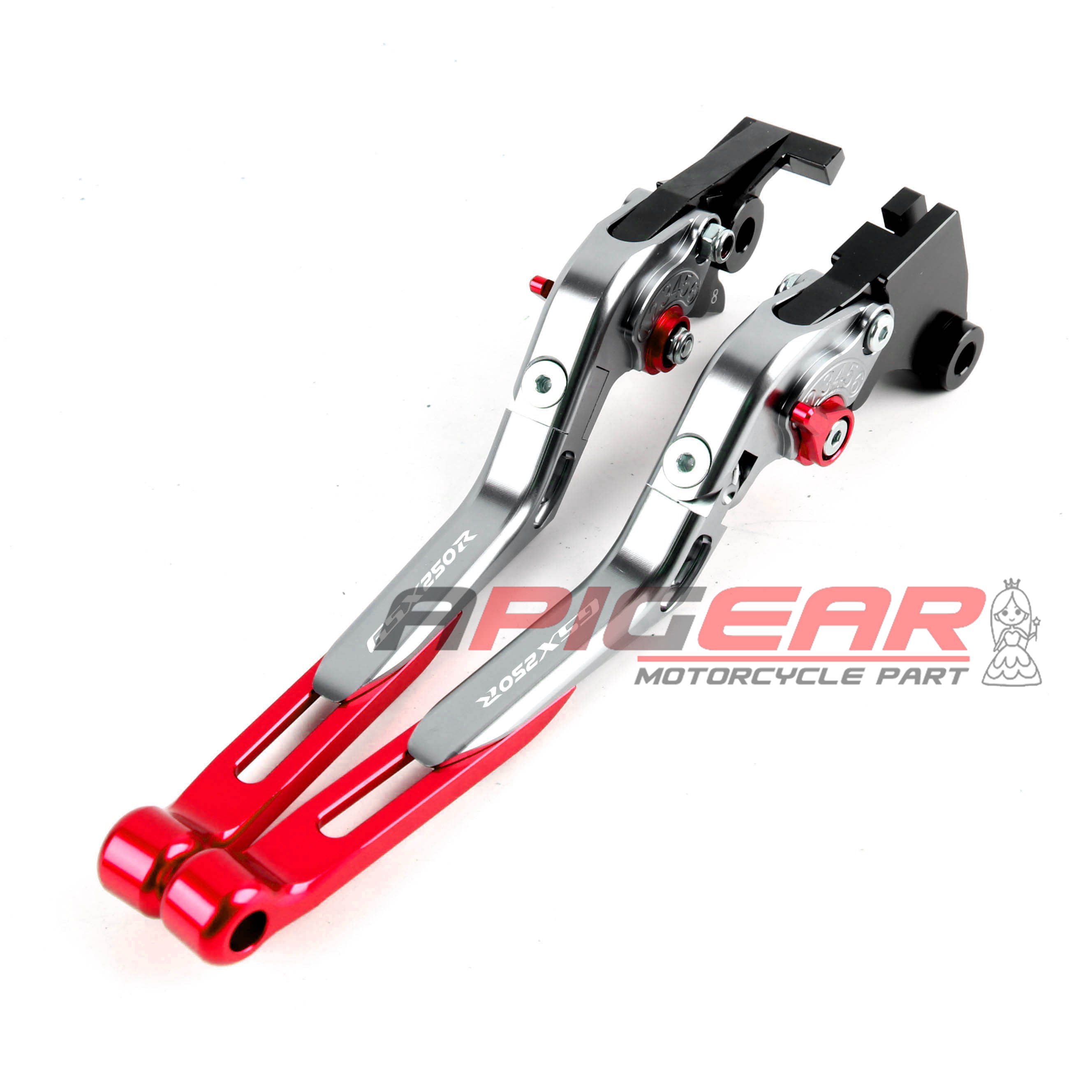 适用GSX250R GSX250 GW250 DL250改装牛角刹车牛角离合手把柄拉杆