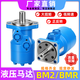100 BMR125 油马达 400 315 液压马达低速大扭矩BM2 250