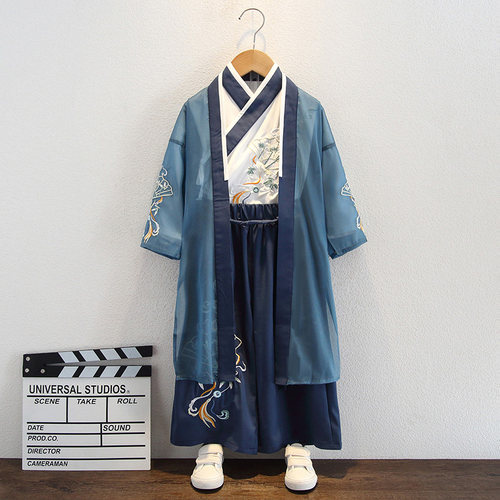 汉服男童夏季2025新款古装中国风