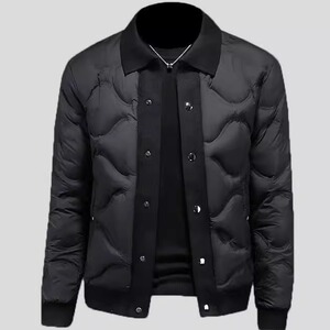 H&K~ 90白鸭绒羽绒服男士加厚外套修身潮流2023冬季新款轻薄