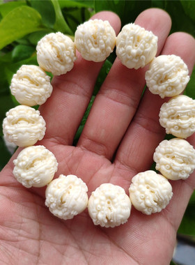 猛犸象牙招财男女款佛珠貔貅手链