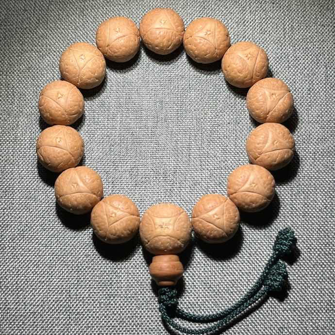 2025年新籽尼泊尔龙眼手链17mm四星麒麟眼三通凤眼菩提子佛珠手串