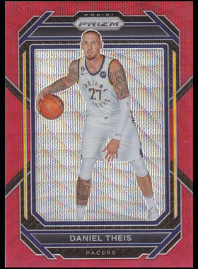 NBA球星卡帕尼尼2223Prizm普卡红波纹折凑套#106丹尼尔泰斯