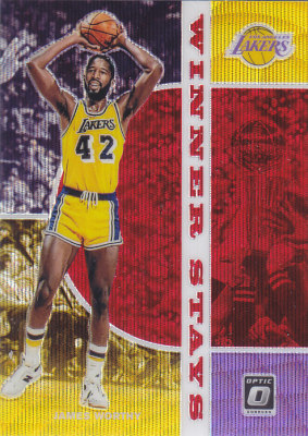 NBA球星卡1920optic红波纹特卡Winner凑套#15詹姆斯沃西