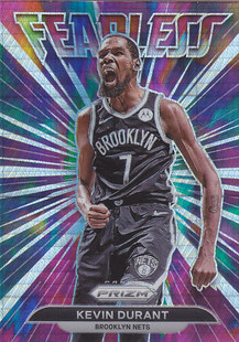 NBA球星卡Prizm2122特卡Hyper折Fearless凑套#2杜兰特