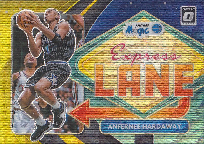 NBA球星卡Optic2021快车道金波纹折特卡凑套#17安分尼哈达威