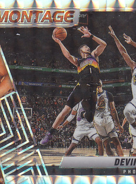 NBA球星卡2122Mosaic特卡Montage马赛克格子折凑套#24布克