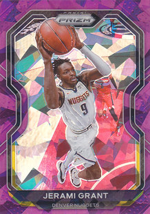 NBA球星卡帕尼尼2021Prizm紫碎冰折175编凑套#143杰拉米格兰特
