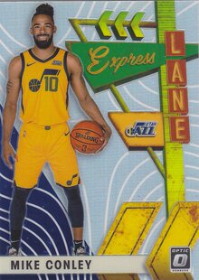 NBA球星卡panini1920Optic快车道银折特卡#6麦克康利