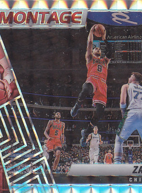 NBA球星卡2122Mosaic特卡Montage马赛克格子折凑套#6拉文