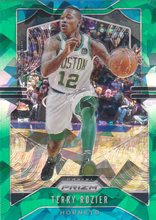 NBA球星卡帕尼尼1920Prizm绿碎冰折射彩虹凑套 罗齐尔 43特里