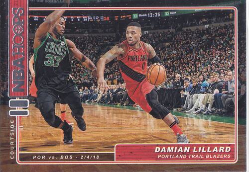 NBA球星卡帕尼尼1819Hoops特卡CountSide#2利拉德