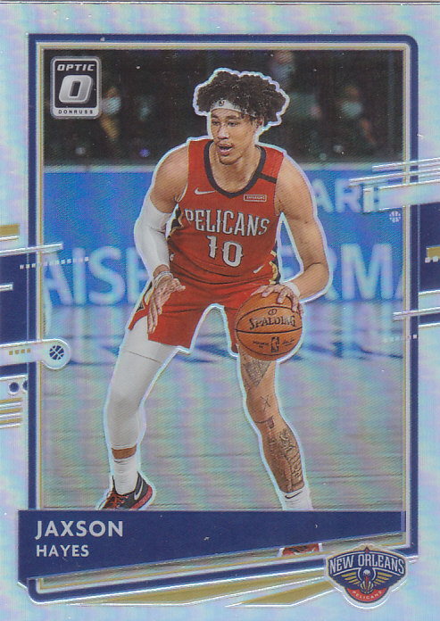 NBA球星卡2021Optic银折特卡#97海耶斯