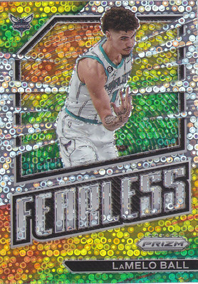 NBA球星卡Prizm2223特卡泡泡折Fearless凑套#5三球