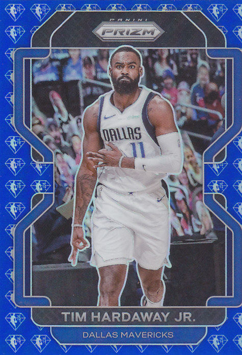 NBA球星卡2122Prizm普卡75周年蓝钻折射凑套#70哈达威