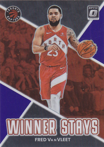 NBA球星卡2223Optic特卡WinnerStays紫折凑套#6范弗利特