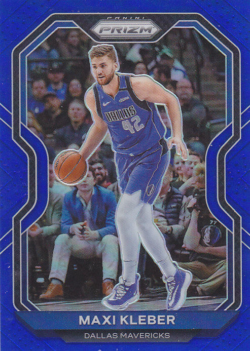 NBA球星卡帕尼尼2021Prizm蓝折199编凑套#186马克西克勒贝尔