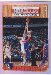 6波尔津吉斯 NBA球星卡帕尼尼1819Hoops跳球特卡