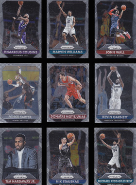 NBA帕尼尼球星卡Prizm1516普卡凑套No1-No25