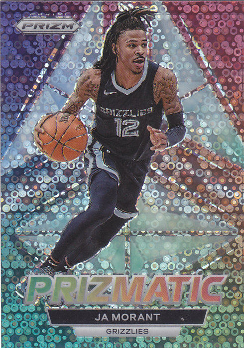NBA球星卡Prizm2223棱镜特卡Prizmatic凑套泡泡折#13莫兰特