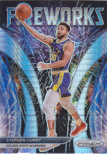NBA球星卡Prizm2122特卡Fireworks凑套Hyper折#2库里