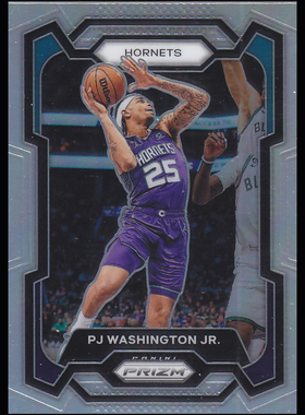 NBA球星卡2324Prizm普卡银折射凑套#117PJ华盛顿