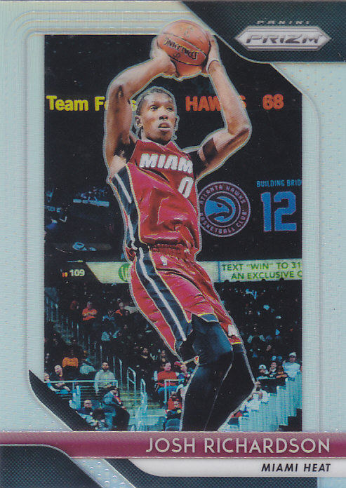 nba球星卡帕尼尼1819prizm银折#176约什-理查德森