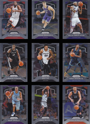 NBA帕尼尼球星卡Prizm1920普卡凑套No131-No150莱昂纳德德罗赞