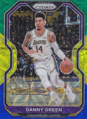 NBA球星卡帕尼尼2021Prizm黄瓜三色折凑套#149丹尼格林