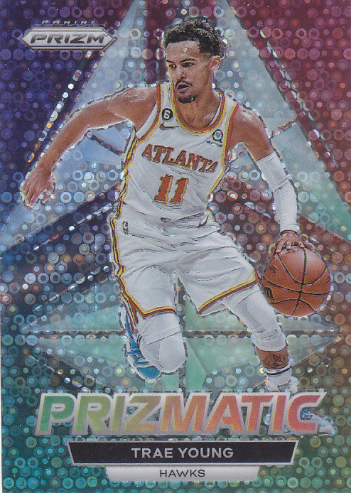 NBA球星卡Prizm2223棱镜特卡Prizmatic凑套泡泡折#10特雷杨