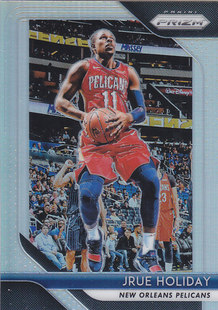 NBA球星卡panini1819Prizm银折#137朱-霍勒迪