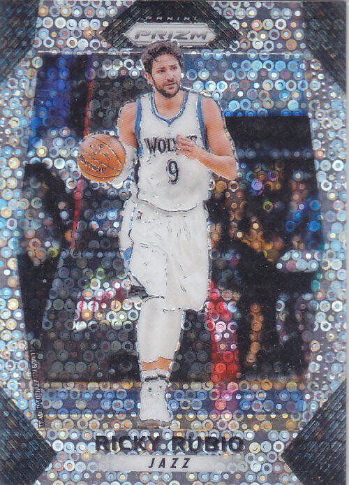 NBA帕尼尼球星卡Prizm1718普卡泡泡折射凑套#119卢比奥