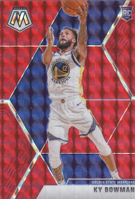 NBA球星卡1920普卡马赛克新秀红折射凑套#206鲍曼