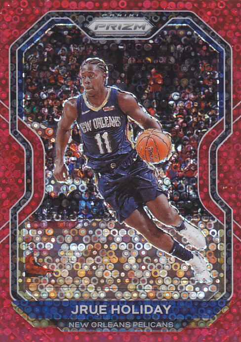 NBA球星卡2021Prizm红泡泡折125编凑套#75朱霍勒迪