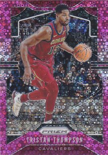 NBA球星卡1920Prizm普卡粉泡泡折50编凑套 汤普森 72特里斯坦